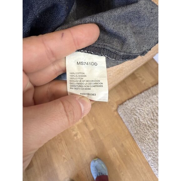 Wrangler Cowboy Cut Western Work Pearl Snap Shirt Size 2XT Tall - Picture 5 of 6